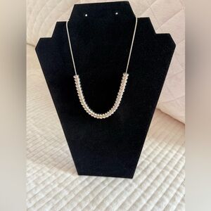 Trifari Gold & Silver-tone Beaded Necklace